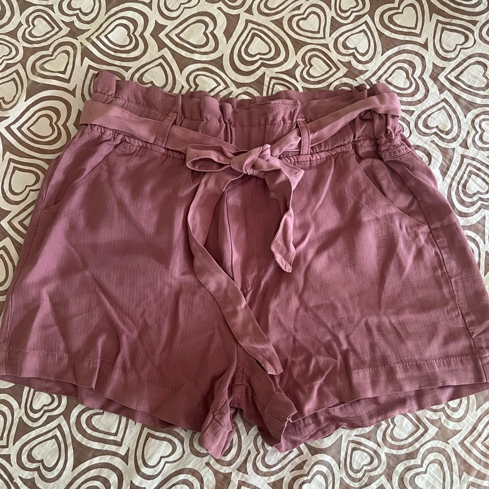 Thread & Supply draw string shorts in ORCHID